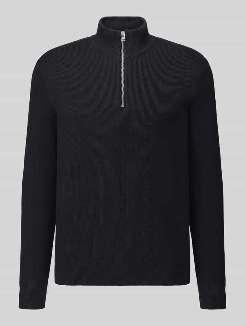 ONLY & SONS ONSPHIL REG 12 STRUC HALF ZIP KNIT NOOS Heren Trui - Maat M