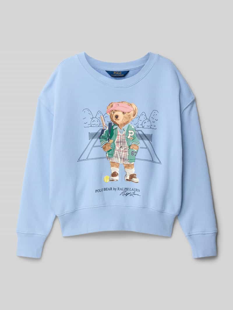 Polo Ralph Lauren Teens Sweatshirt met label- en motiefprint