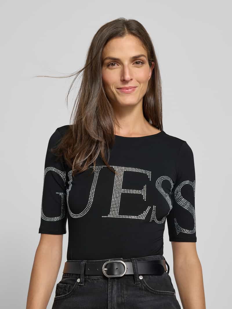 Guess Body met siersteentjes en diep rugdecolleté