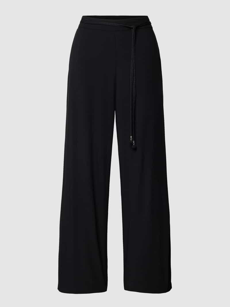 Zero Stoffen broek met tunnelkoord