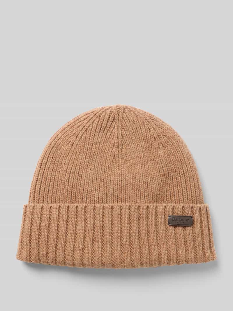 Barbour Beanie van wolmix model 'CARLTON'