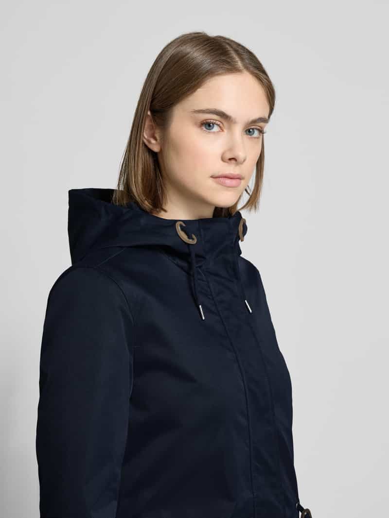 Only Shaped fit parka met koord model 'LOUISE'