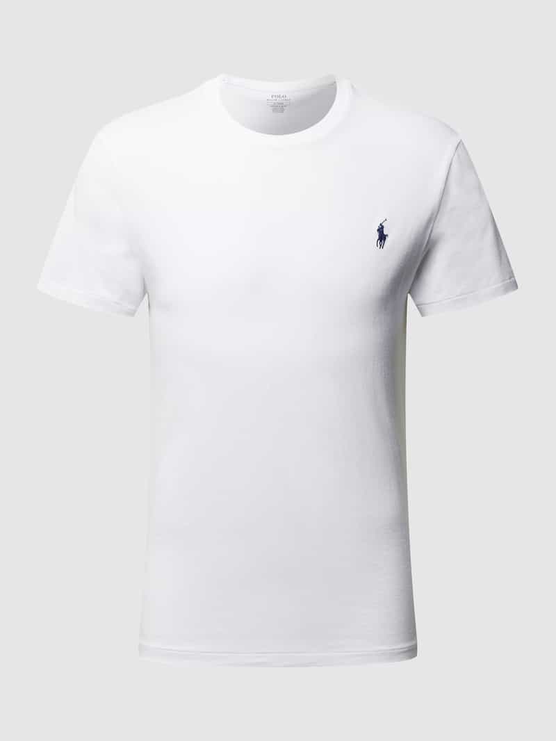 Polo Ralph Lauren Custom slim fit T-shirt met geborduurd logo