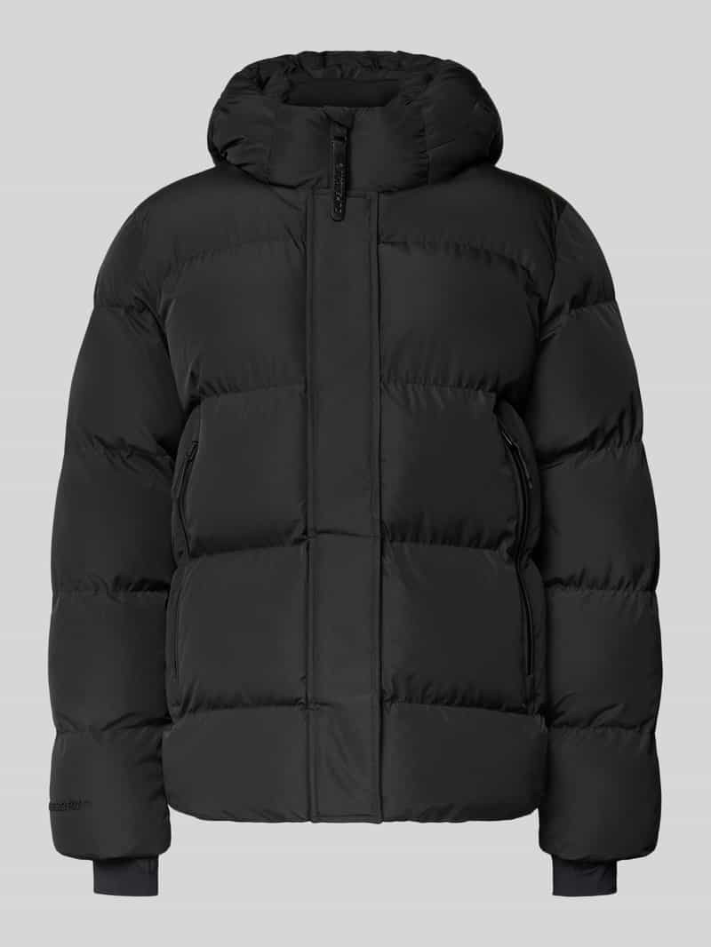 Superdry Gewatteerd jack met blinde ritssluiting en capuchon