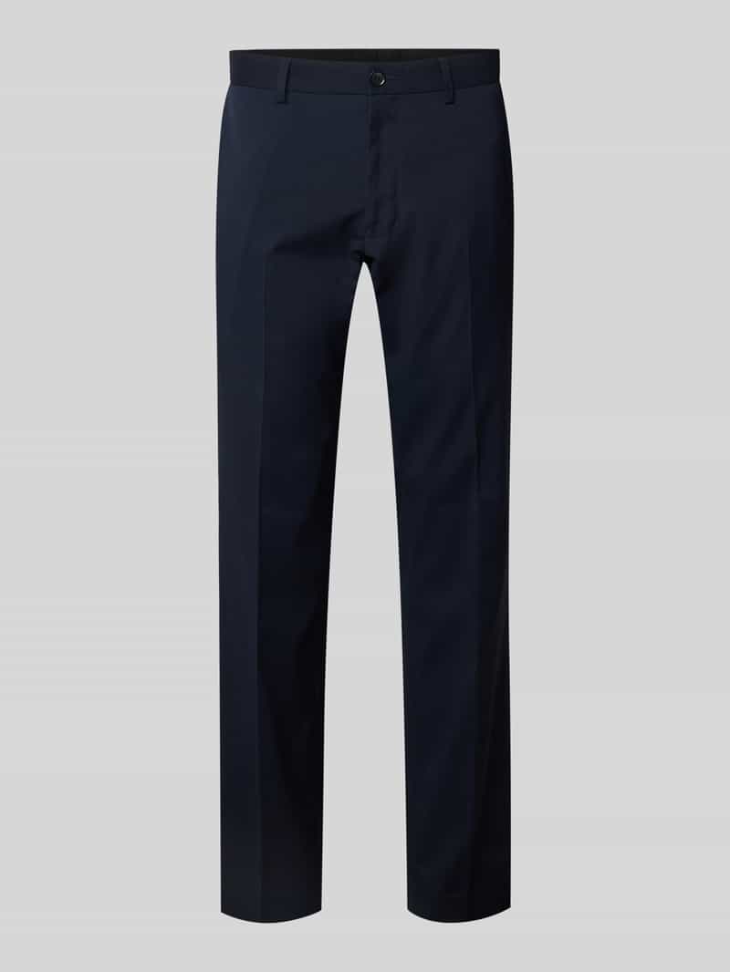 s.Oliver BLACK LABEL Straight leg pantalon met viscose