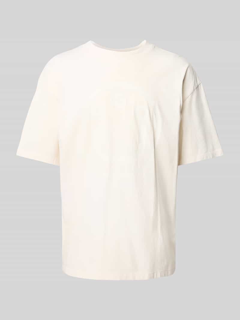 Hugo Blue Oversized T-shirt van puur katoen