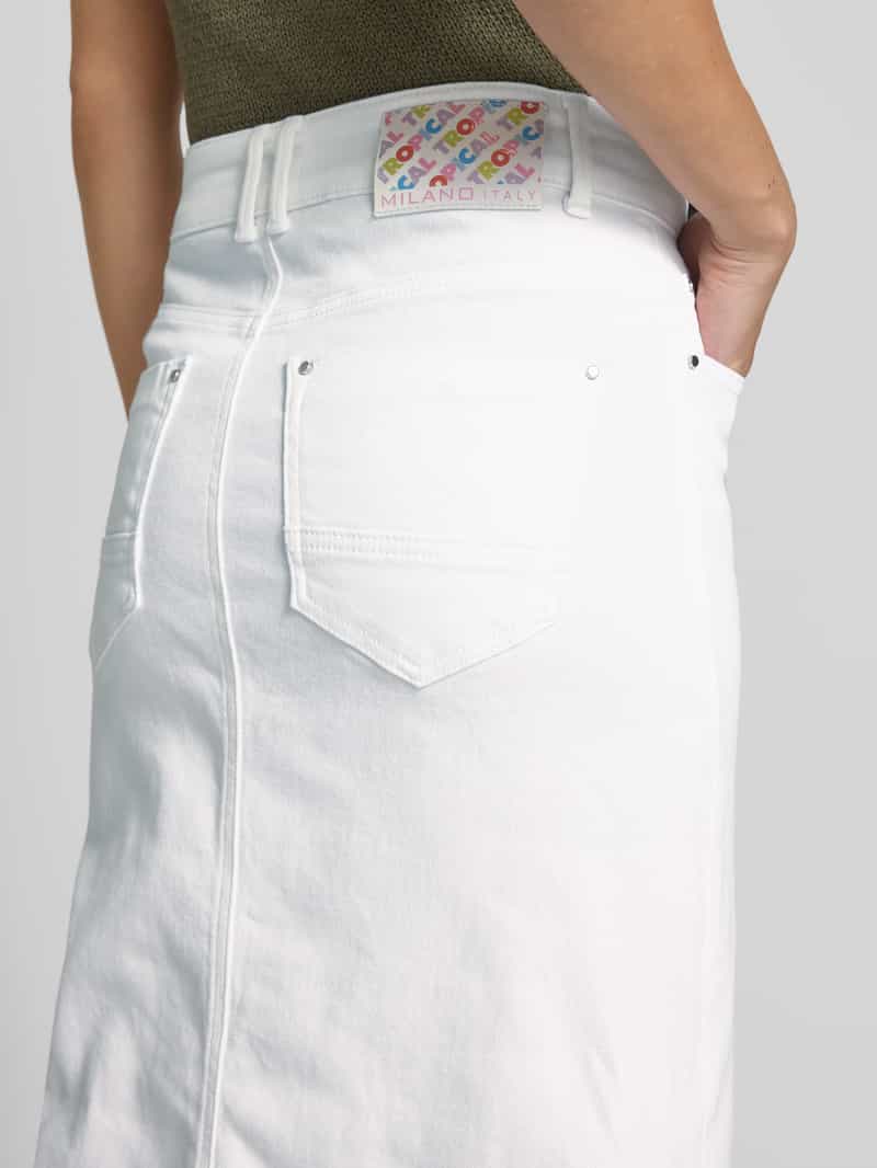 milano italy Jeansrok in 5-pocketmodel