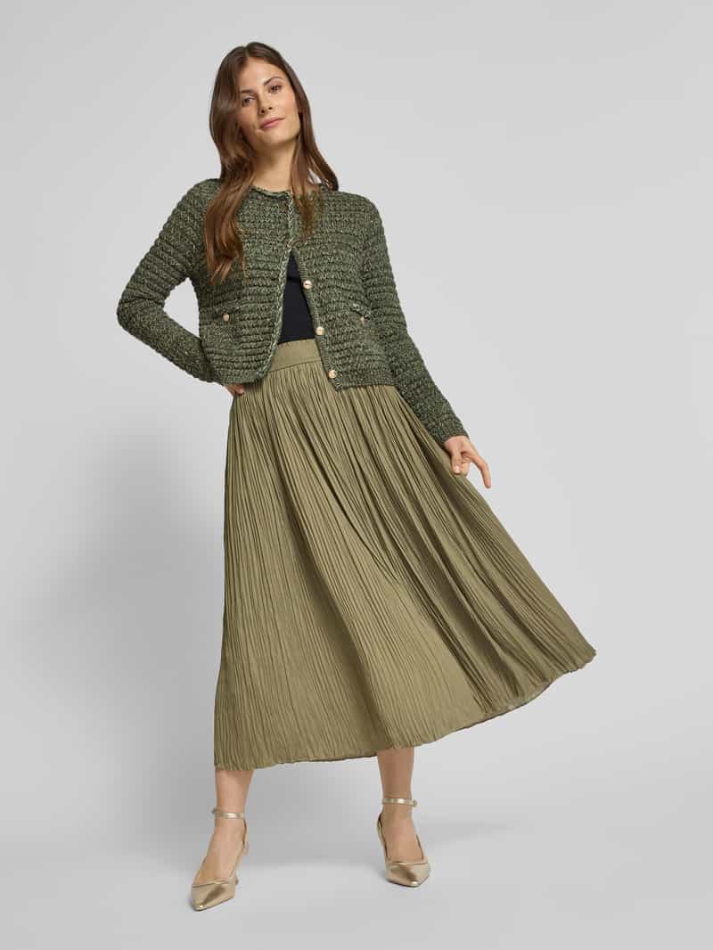 Marc Cain Midirok met plissévouwen