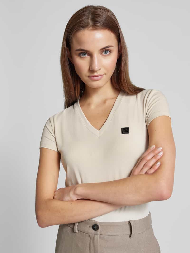 Armani Exchange T-shirt met V-hals