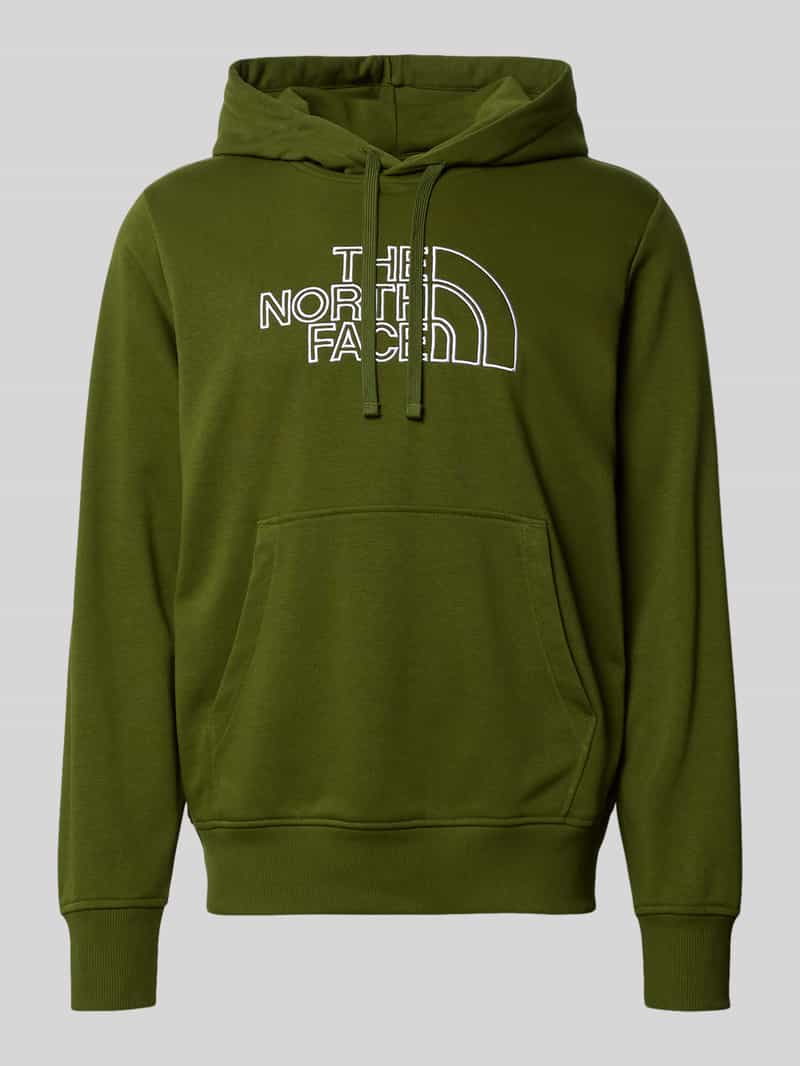 The North Face Hoodie met labelstitching