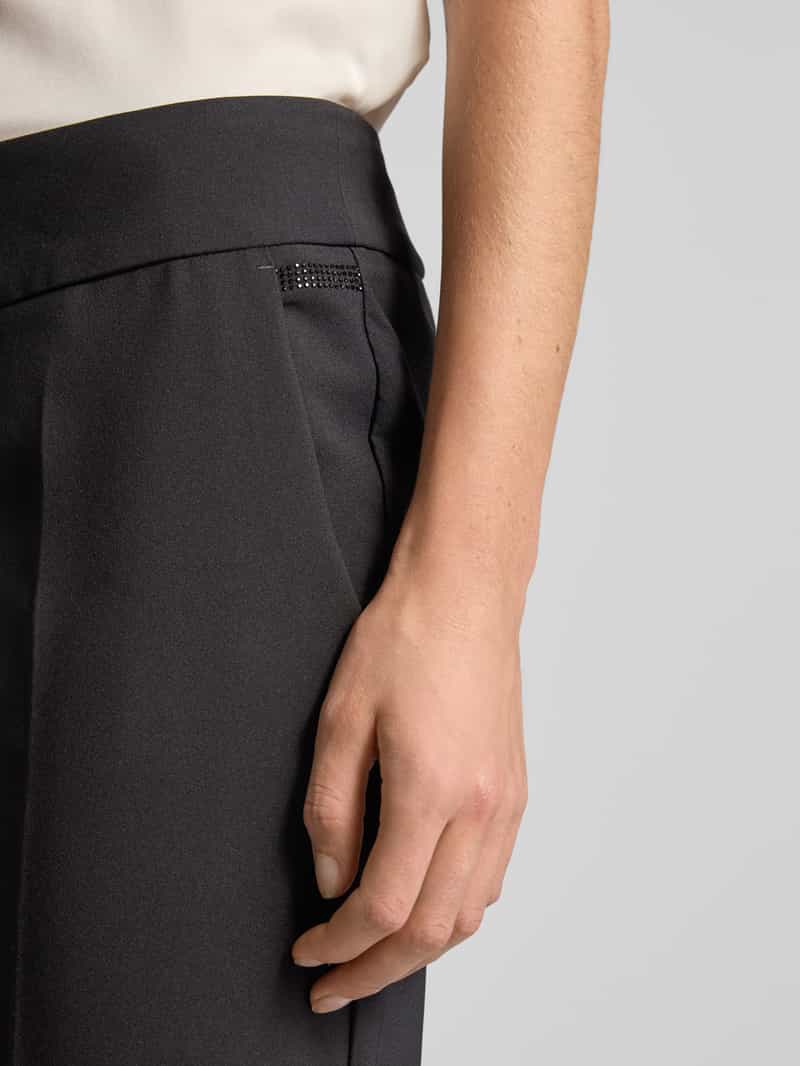 Betty Barclay Stoffen broek met persplooien