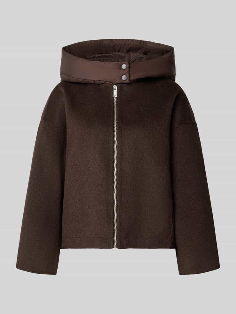 Opus oversized blouson van wolmix model 'Hikone'