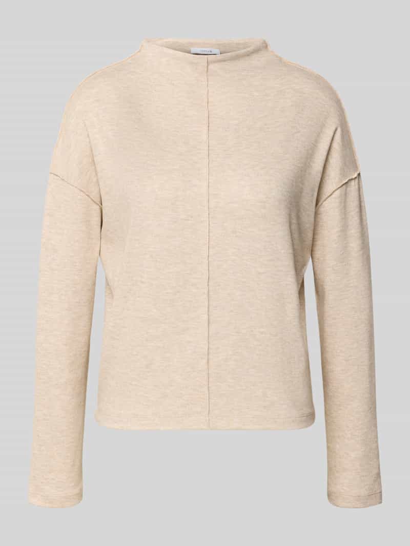 Opus Sweatshirt met opstaande kraag model 'Sinzi'
