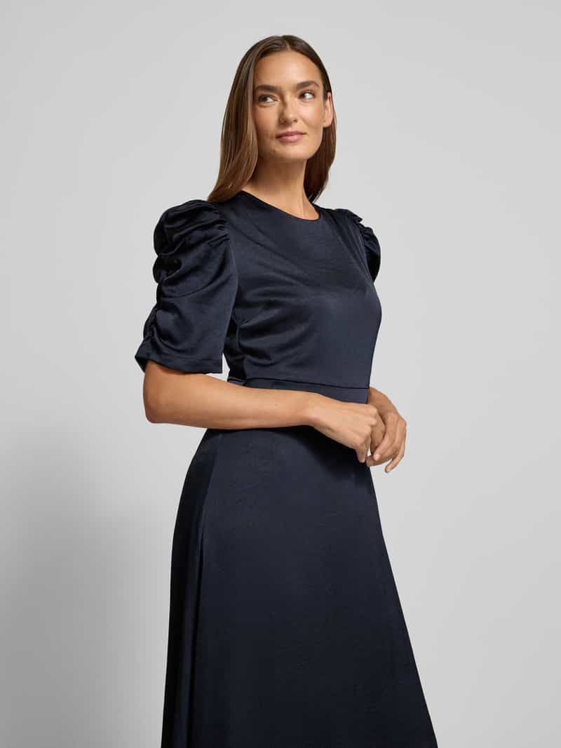 NEO NOIR Maxi-jurk met pofmouwen model 'Benuti'