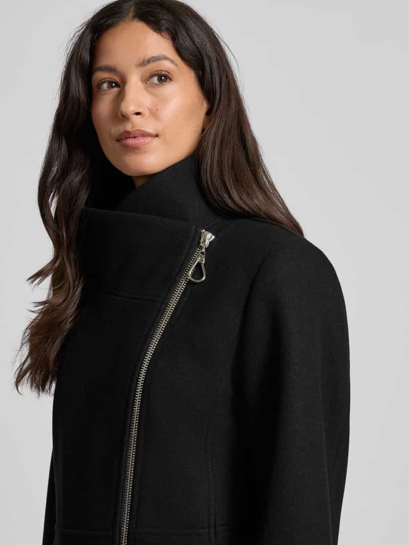 HUGO Regular fit lange jas met wol model 'MILANNE'