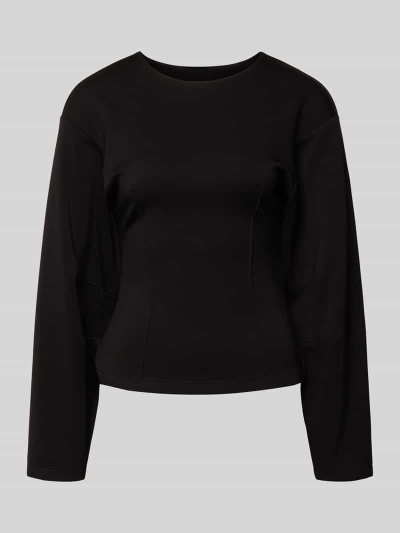 Only Shaped fit shirt met lange mouwen en viscose model 'TOC'