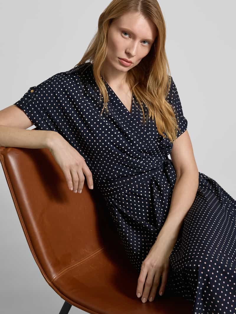 Lauren Ralph Lauren Midi-jurk met tailleriem model 'FRATILLIO'