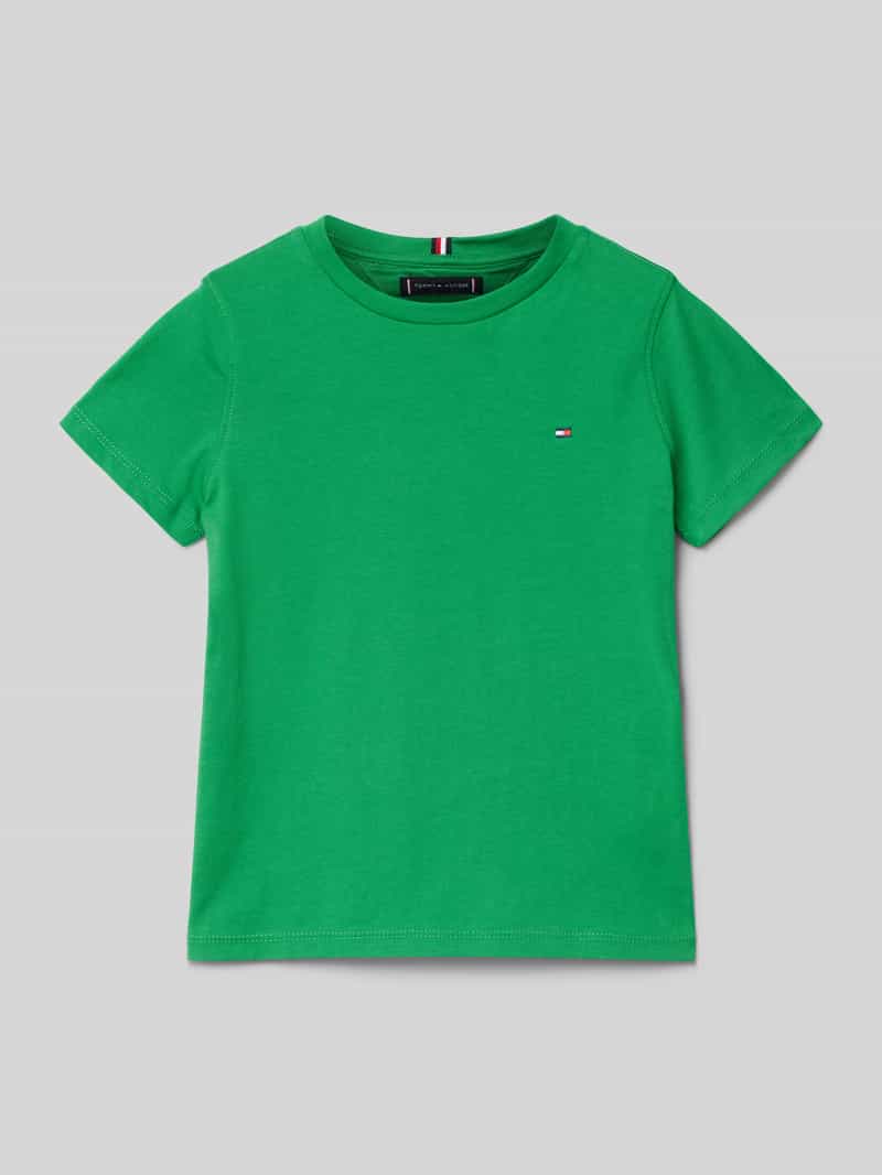 Tommy Hilfiger Teens T-shirt met labelstitching model 'ESSENTIAL'