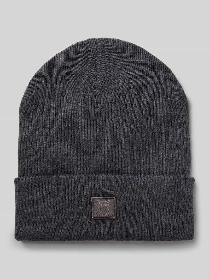 Knowledge Cotton Apparel Muts van zuivere wol model 'Merino'