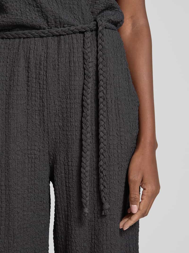Jake*s Collection Jumpsuit met structuurmotief