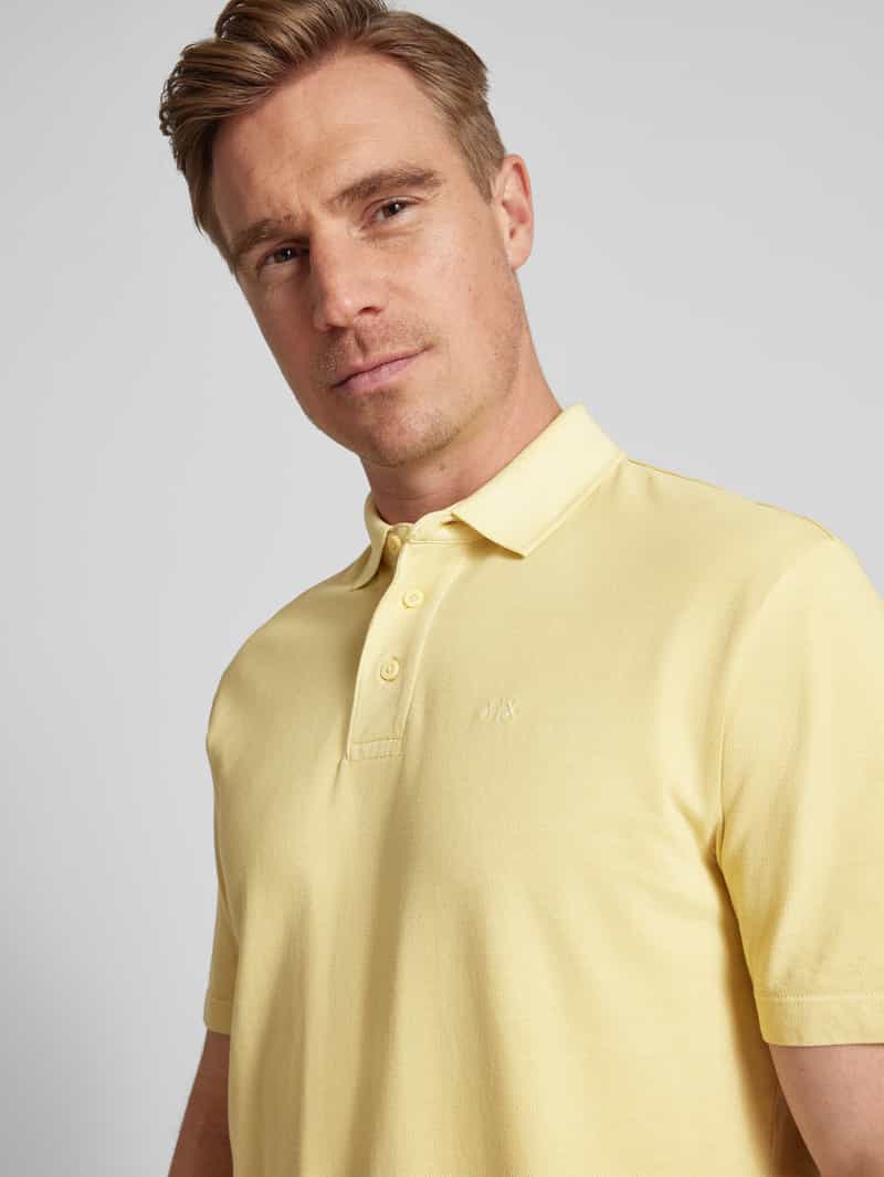 Armani Exchange Poloshirt met korte knoopsluiting