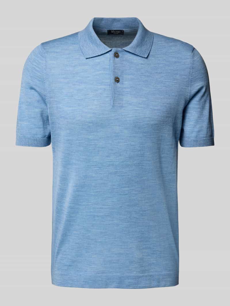 maerz muenchen Regular fit poloshirt met ribboorden