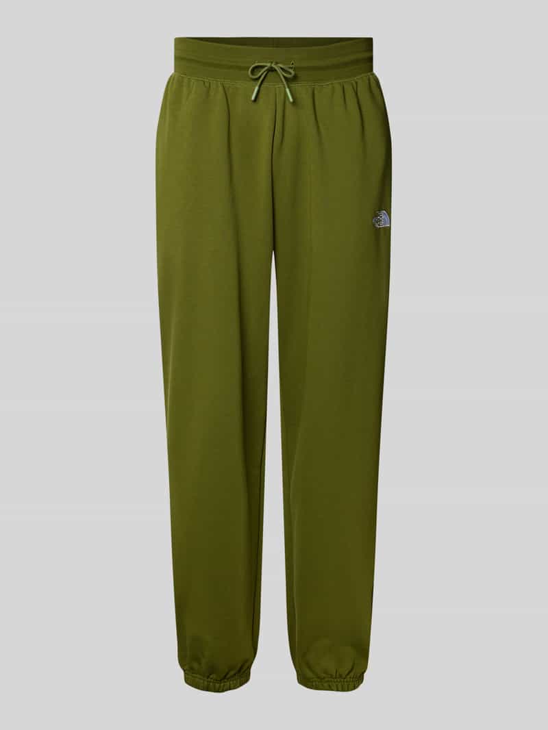 The North Face Regular fit sweatpants met labelstitching