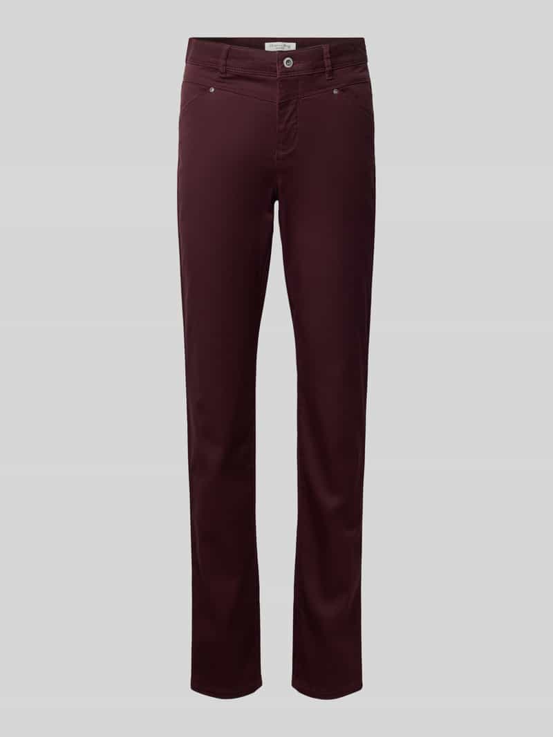 Christian Berg Woman Slim fit jeans met steek- en achterzakken