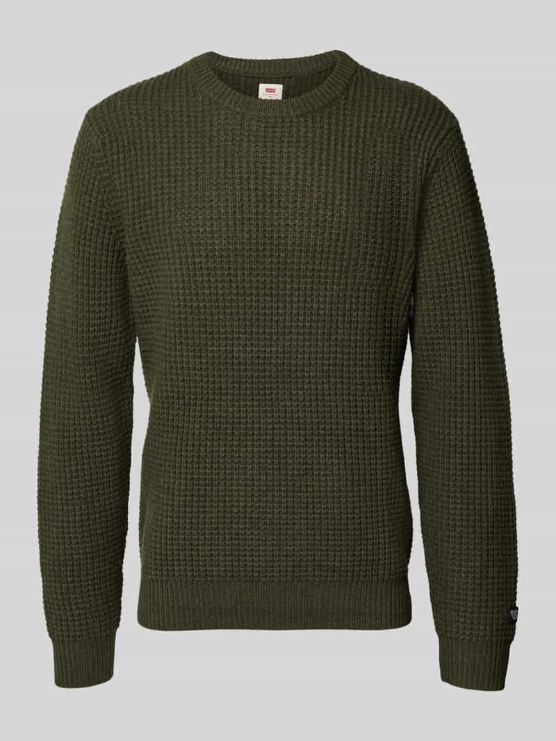 Levi's Gebreide pullover met ribboorden