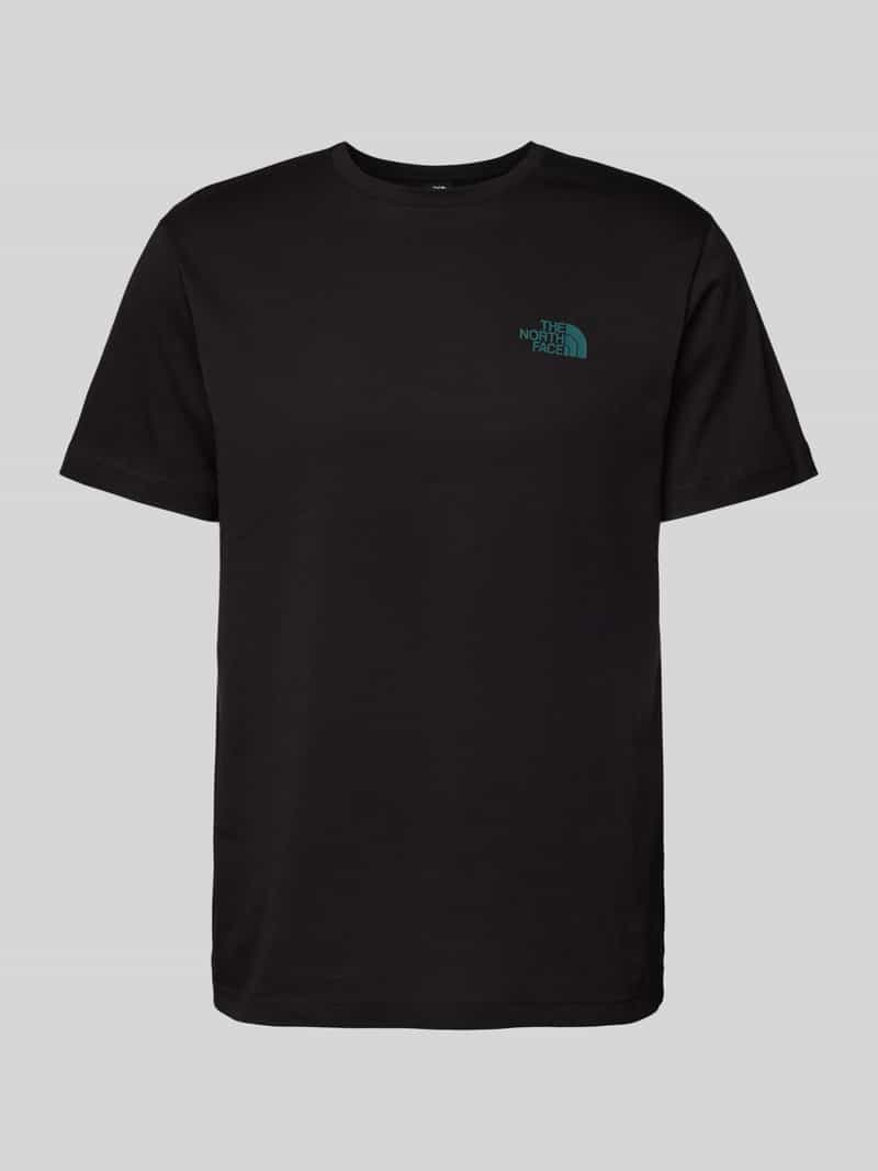 The North Face T-shirt met labelprint