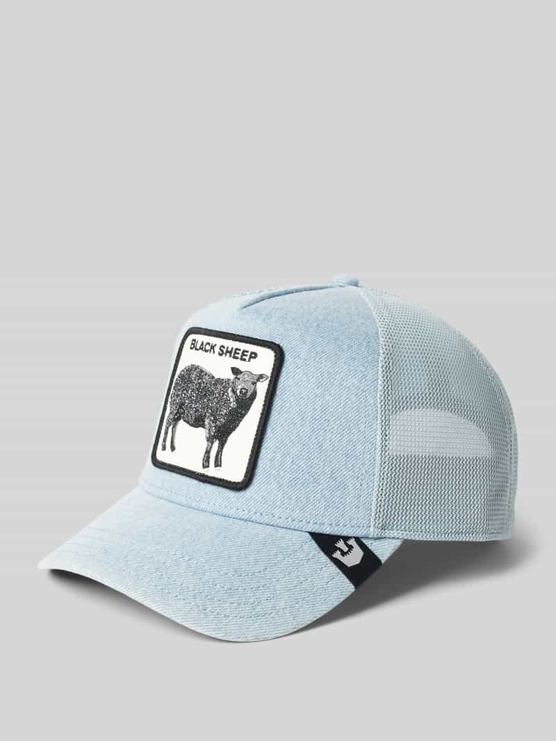 GOORIN BROS. Trucker-pet met motiefbadge model 'The Black Sheep'