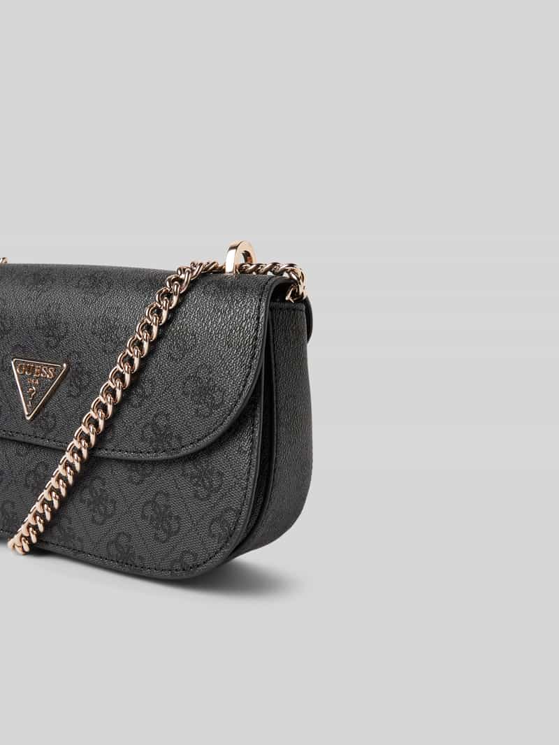 Guess Schoudertas met labelapplicatie model 'ECO ERICA'