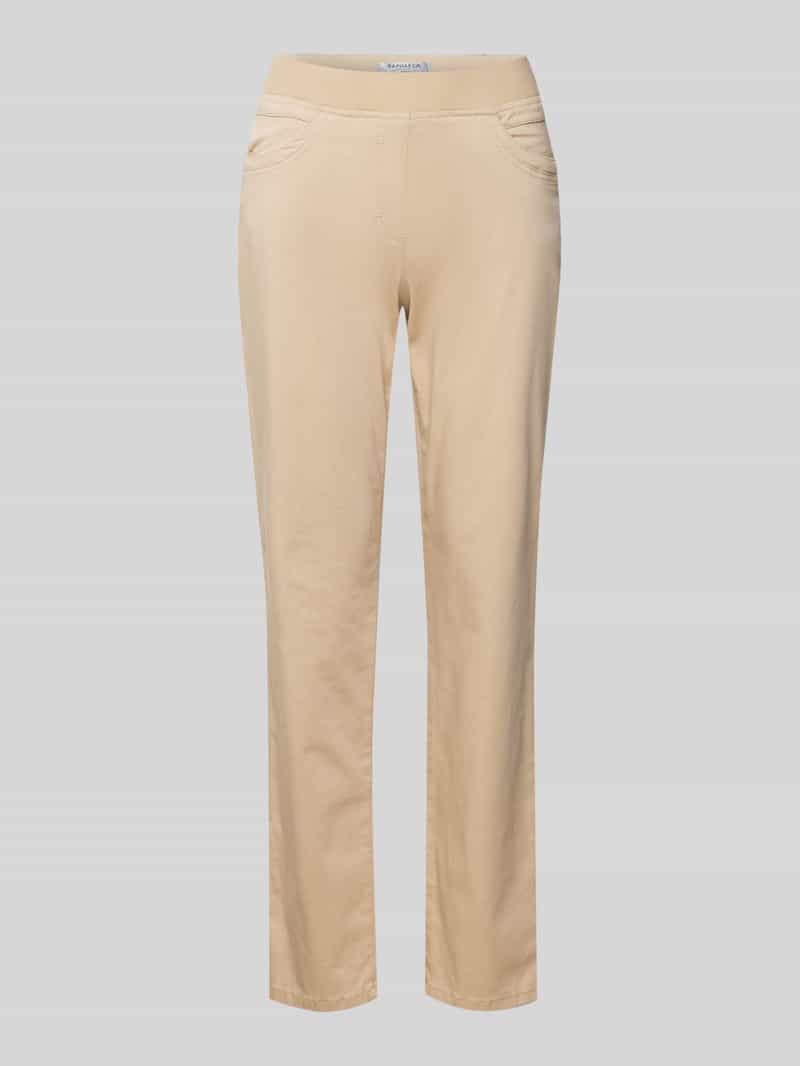 Raphaela By Brax Regular fit broek met elastische band model 'Pamina Fun'