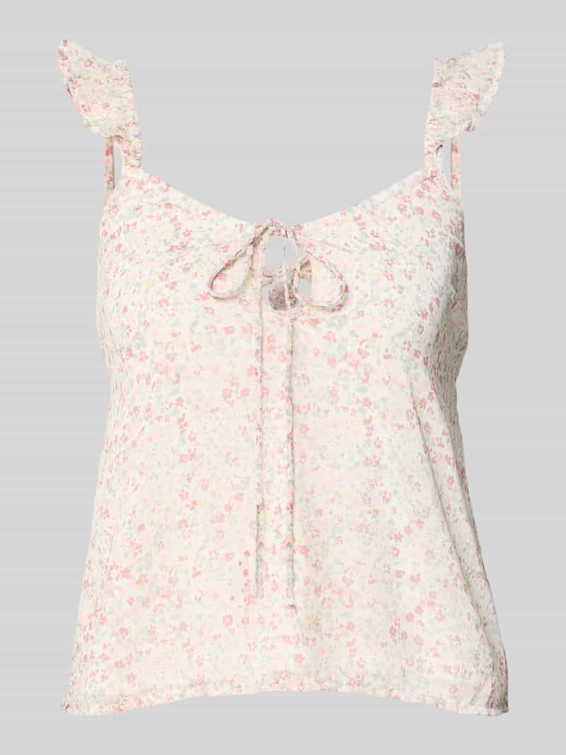Only Regular fit chiffon top met abstract motief model 'ASTA LIFE'