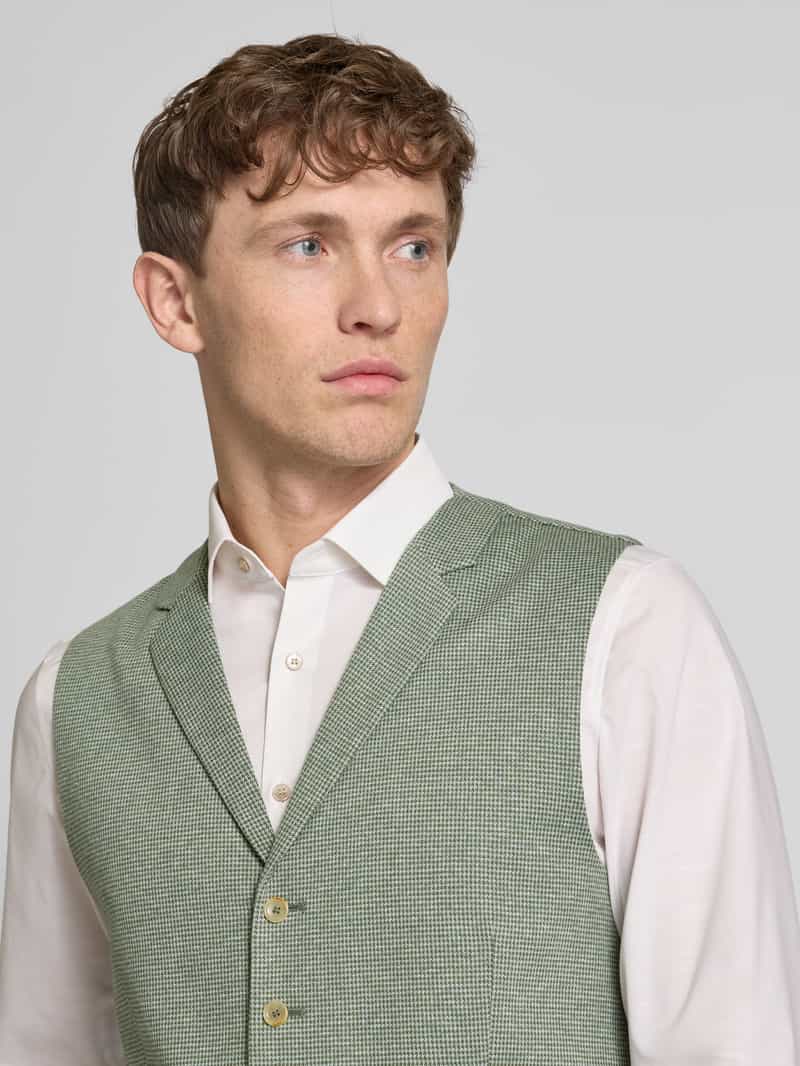 ATELIER TORINO Gilet met reverskraag