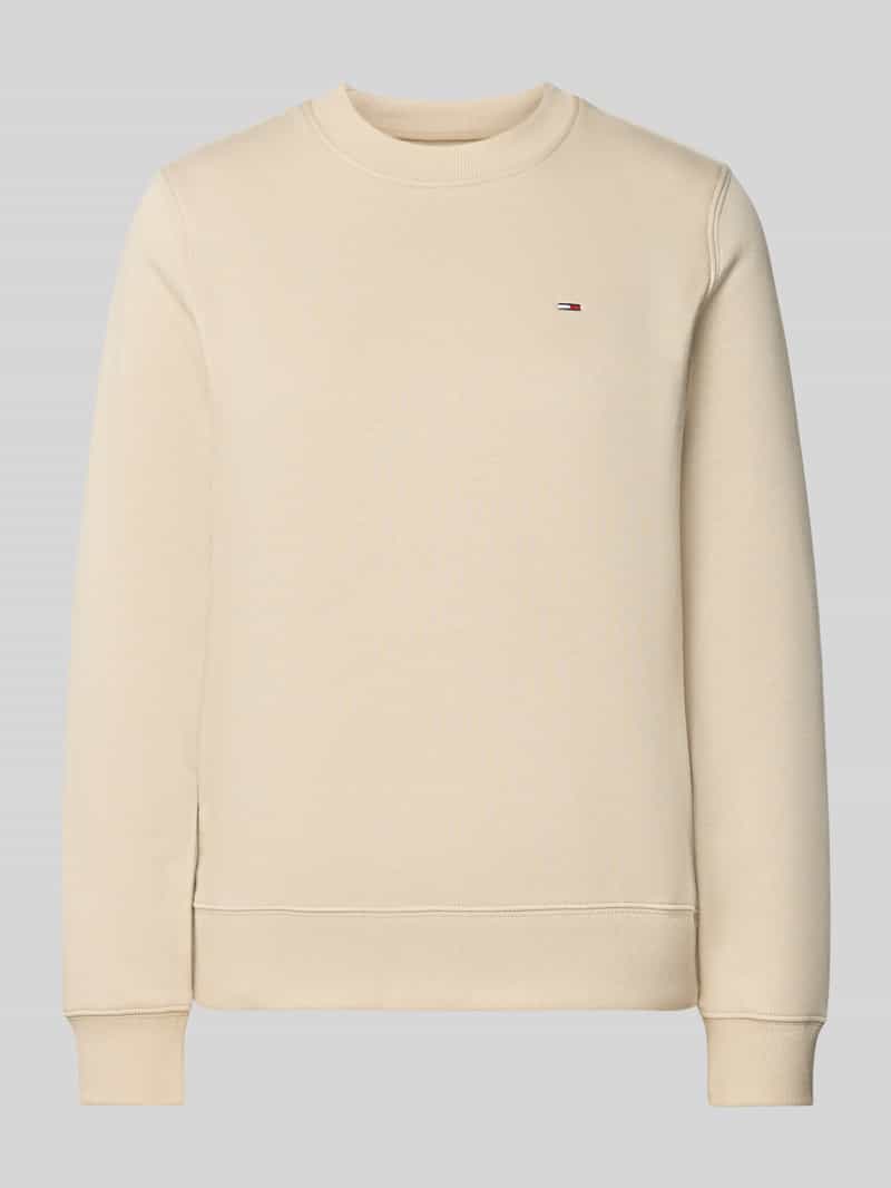 Tommy Jeans Regular fit sweatshirt van katoenmix