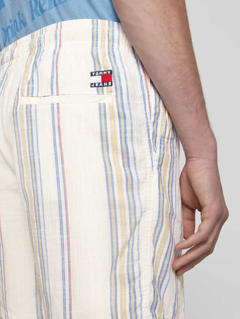 Tommy Jeans Loose fit korte strandbroek van puur katoen
