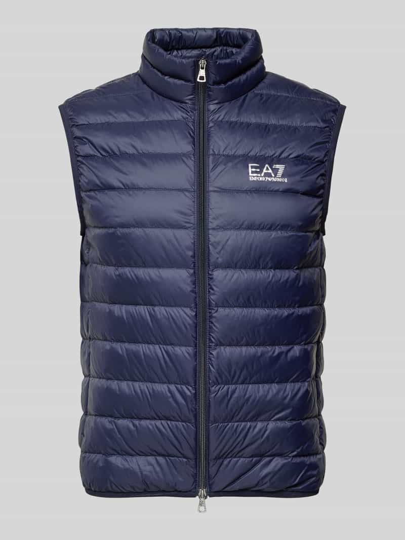 EA7 Emporio Armani Bodywarmer met opstaande kraag, model 'LIGHTDOWN'