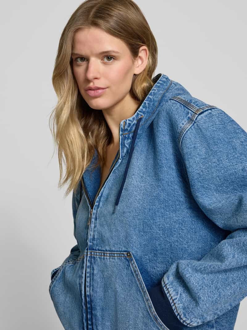 Dickies Oversized jeansjack met labelpatch