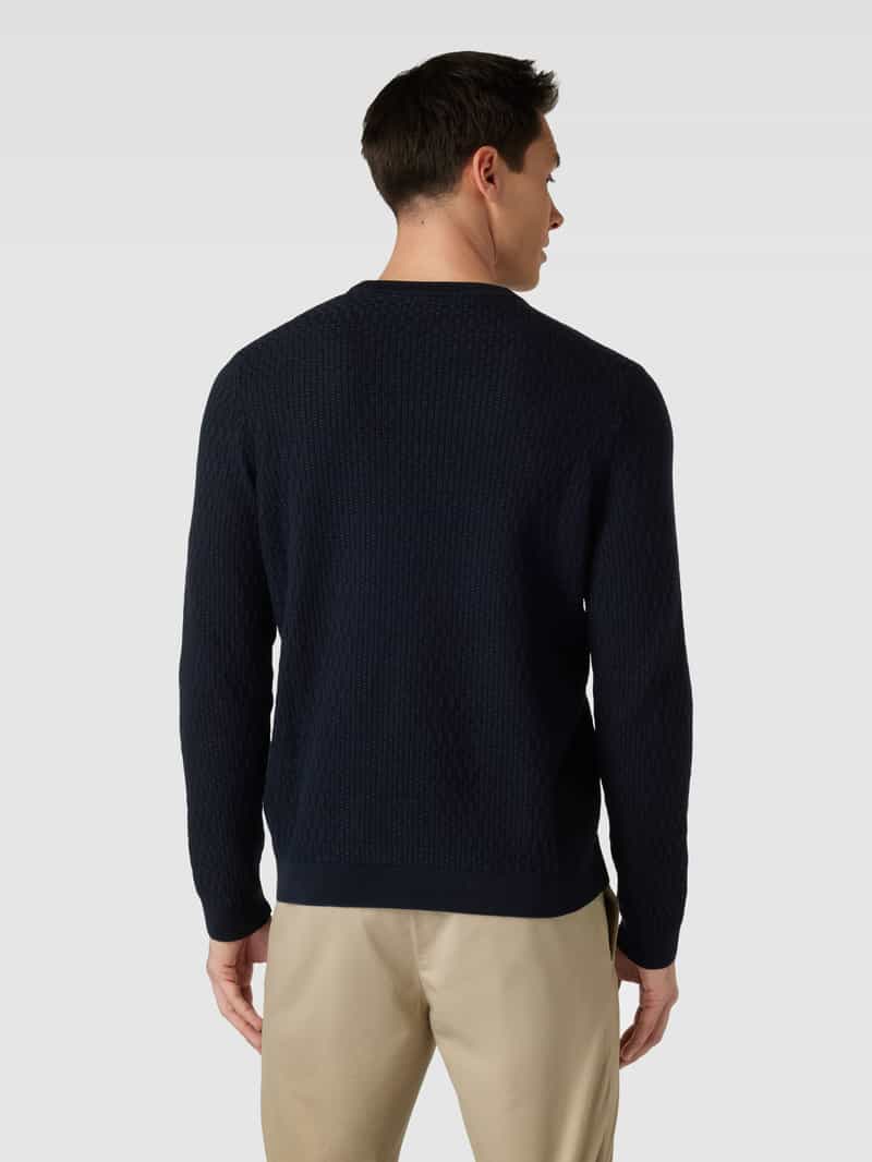 Gebreide pullover met structuurmotief, model 'Fabion' JOOP! Collection