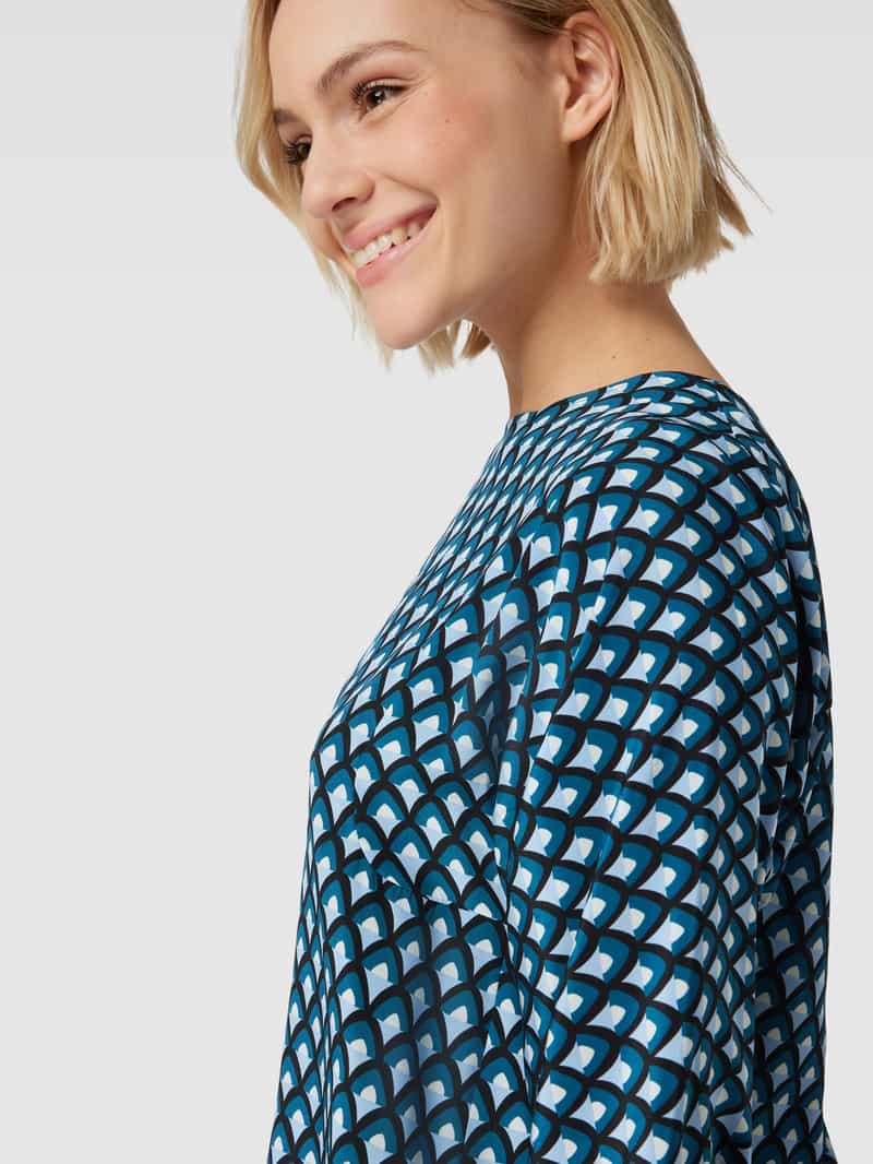 Weekend Max Mara Zijden blouse met all-over motief model 'ADONE'