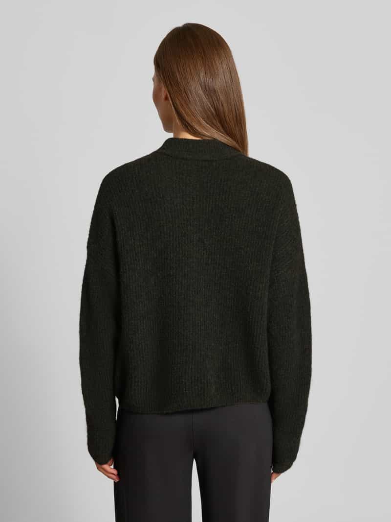 Gestuz Regular fit cardigan van mix van wol en alpaca model 'Alpha'