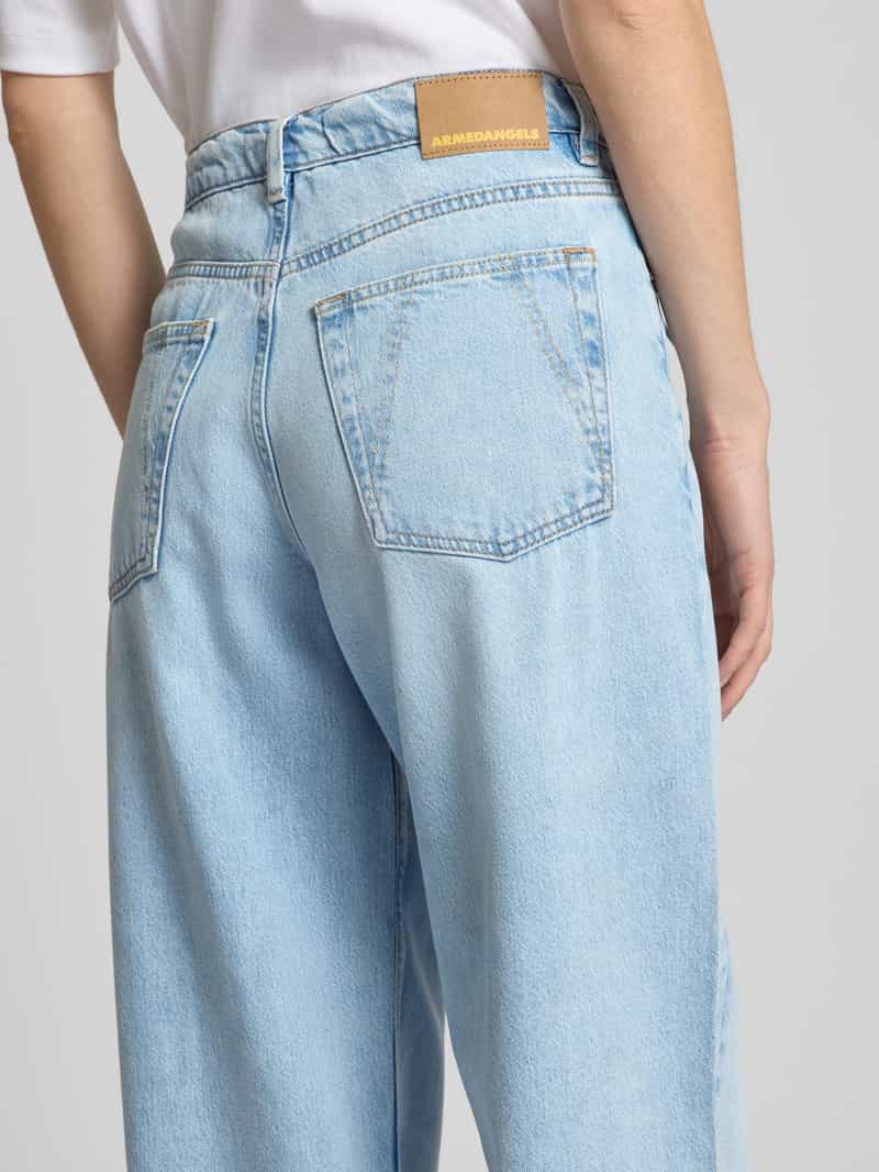 ARMEDANGELS Wide leg jeans met strikceintuur model 'ASTRAEAAS'