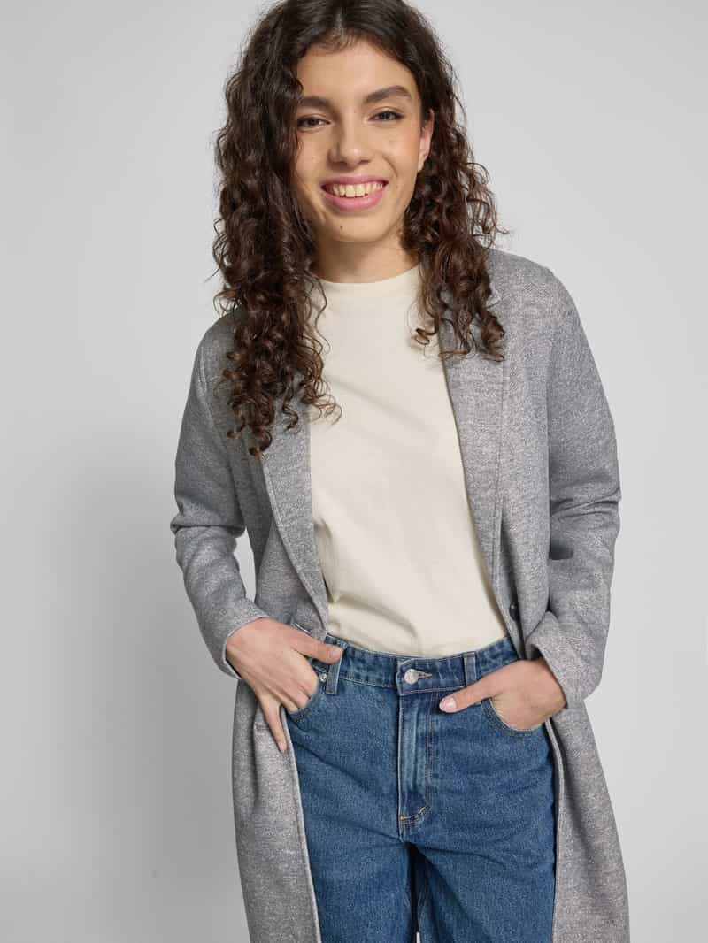 Only Lange jas met reverskraag model 'SEDONA'