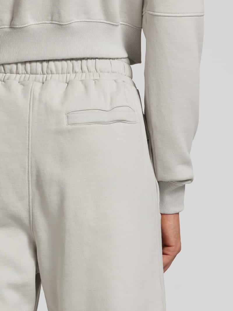 Pegador Loose fit sweatpants met labelprint model 'MINER'
