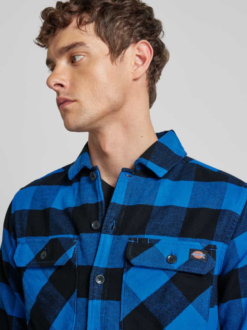 Dickies Slim fit vrijetijdsoverhemd met borstzakken model 'SACRAMENTO'
