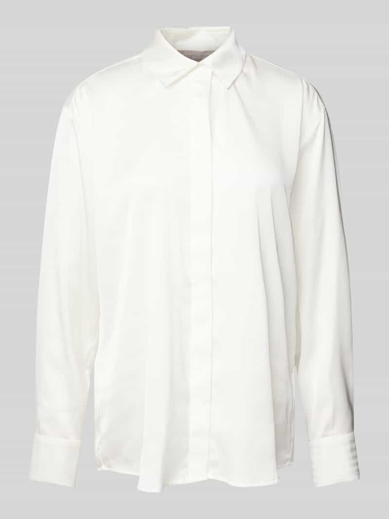Christian Berg Woman Selection Overhemdblouse met blinde knoopsluiting