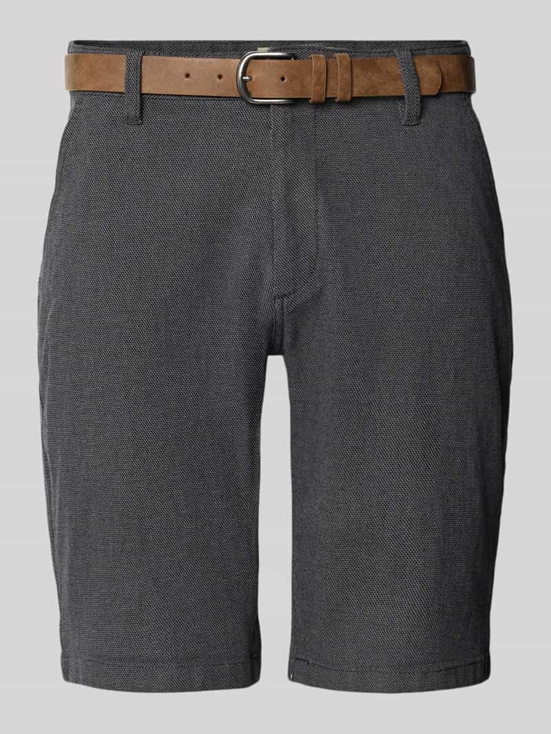 Redefined Rebel Regular fit bermuda met achterzakken model 'NEBRASKA'