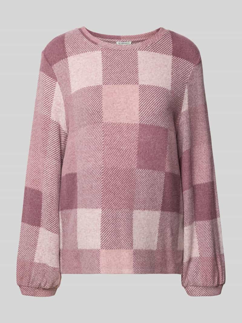 Tom Tailor Regular fit shirt met lange mouwen van viscosemix