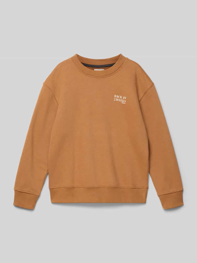 Garcia Regular fit sweatshirt met logoprint